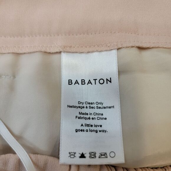 BABATON Conan Side Stripe Crepe Slim Pants size 00 - Picture 9 of 10